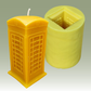 MOULD: Telephone Box Candle - Premium or Budget