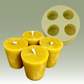 MOULD: The Flat Top Votives - Makes 4  - Premium or Budget