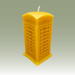 MOULD: Telephone Box Candle - Premium or Budget