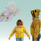 Yellow Vented Jacket & Glove Bundle