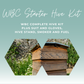 WBC Complete Starter Hive Kit - Pine