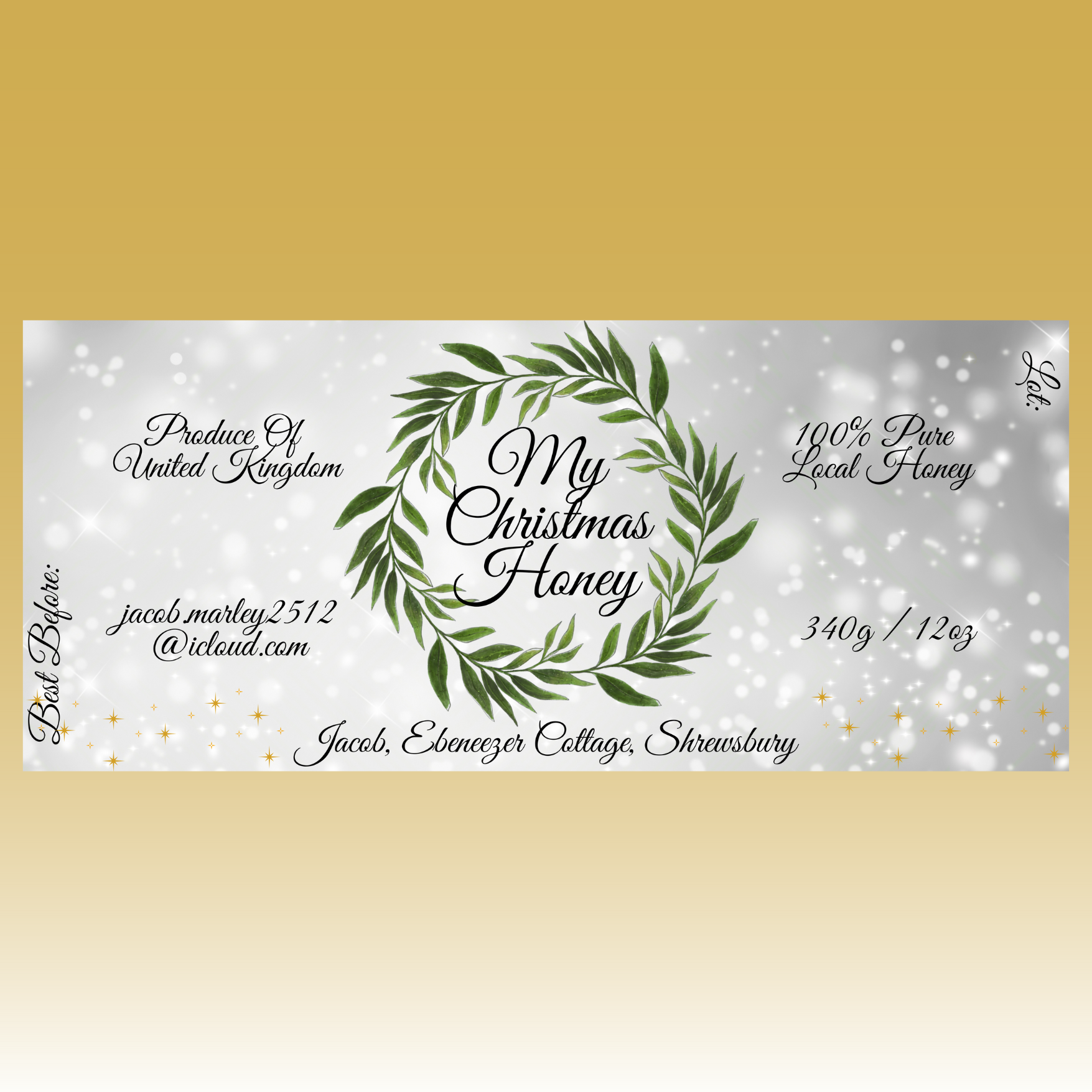 The Festive Foliage Labels (100)