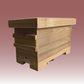 Western Red Cedar Queen Rearing Nuc with Frames & Plastic Foundation