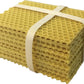 Beeswax Coated Plastic Foundation for Mini Mating Nucs 10pk - Bee Equipment