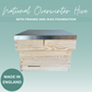 National Overwinter Hive - With Frames & Wax Foundation - Pine