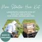 Langstroth Complete Starter Hive Kit - Pine